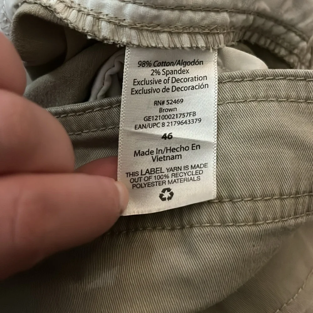 George Cargo Shorts Khaki Beige 46